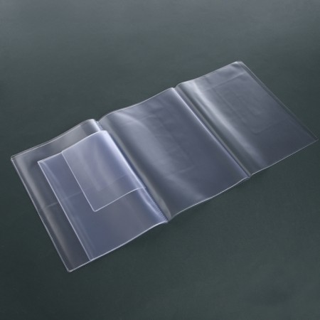 PVC liner (A5) for family documents, 1 set, transparent color-5