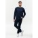 Male T-shirt, size 50, dark blue color