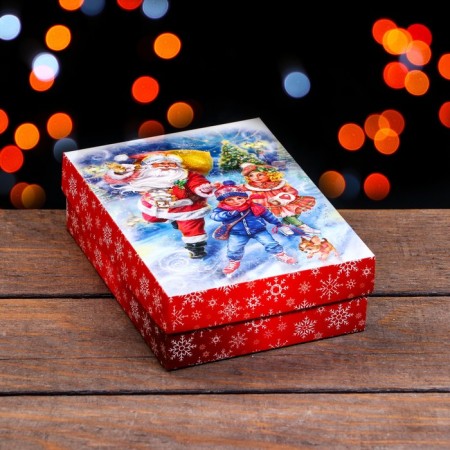 Gift box team "Winter Fun", 16.5 x 12.5 x 5.2 cm-2