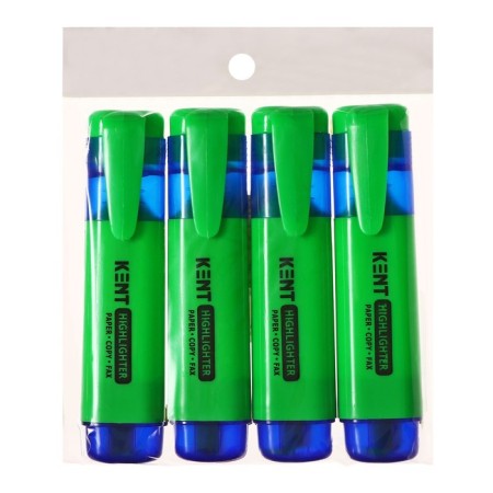 A set of markers-textbooks 4 pieces, mowing tip, 5.0 mm, green-3