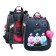 School backpack 38 x 30 x 16 cm, ergonomic back, Stavia "Fluffy", gray