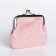 Women's wallet on the farmar, pink color