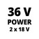 Einhell PXC GE-LC 36/35 Li-Solo, 36V (2x18), 15 m/s, without battery and ZU