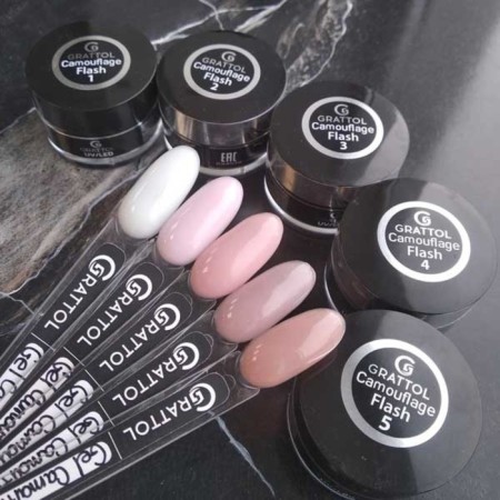 Grattol Flash modeling gel No. 03, 15 ml-2