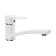 Zein Z7217 sink mixer, single -leaf, carmine cartridge 35mm, brass, white/chrome