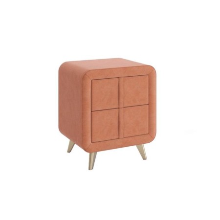 Tumbling bedside-2 480x370x580 velor peach