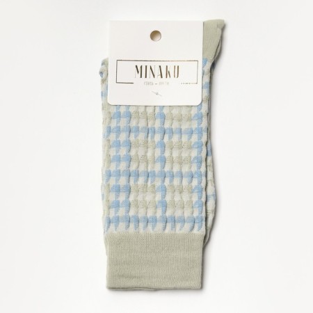 Minaku socks are light green color, rr 36-41 (23-27 cm)-2