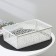 Basket for storage without lid Linden, 4.3 l, 29 × 19 × 9.5 cm, color is light gray