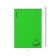 Notepad on spirals A5, 80 sheets, cage, Erichkrause "Motion", plastic cover silk -screen covers, Bellar Belica Block 100%, Green
