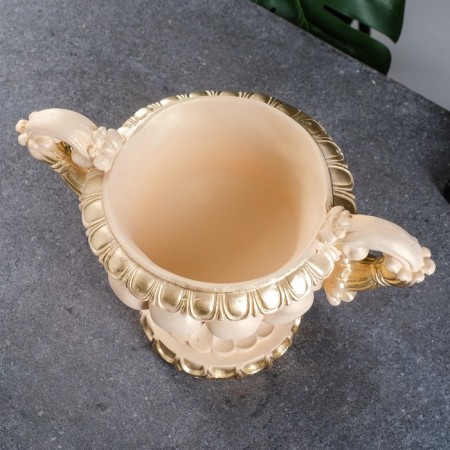 Vazon "Arab", ivory, 1.3l/ 25x18x20cm-3