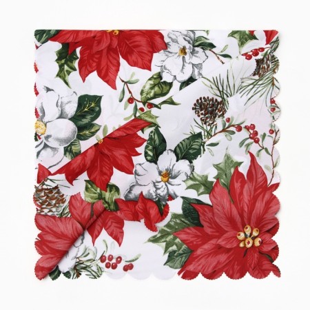 New Year. Dailers "Christmas flowers" 40x145cm, 100% p/e, 140g/m2-7