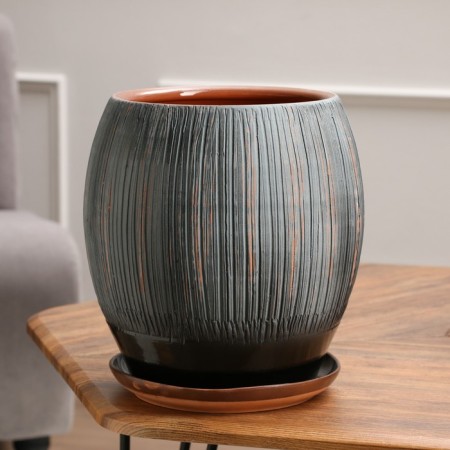 Flower Pot "Harmonic" Blue, 7l-2