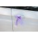 A set of bows for mirrors from tulle, 2 pcs, lilac