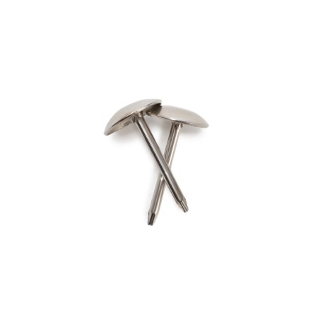 Tundra nails, decorative, 8x15 mm, chrome, 500 pcs-13