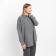 Female shirt, gray-black color, size 46