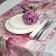 Serving path Stenova Home Kamilla, size 50x150 cm, pink color