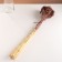 Set of dried flowers "yarrow" length 60 cm +/- 5cm, brown
