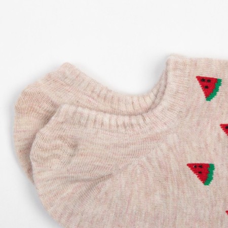 Women's socks minku "watermelon", size 36-39 (23-25 ​​cm)-1