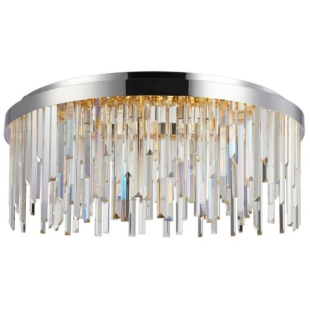 Ceiling chandelier Venecia 8x14 40w, size 60x60x34 cm, color chromium-2