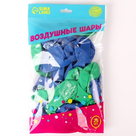 Shar Latex 12 "Bright Friends", 1 tbsp., 25 pcs.-1