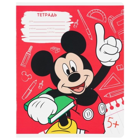 A set of notebooks 20 pieces, 12 sheets, Mickey Mouse-12