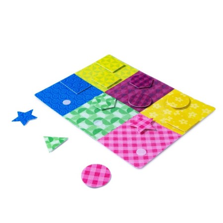 Velcro game "Segen Methodology", set No. 4, from felt-2