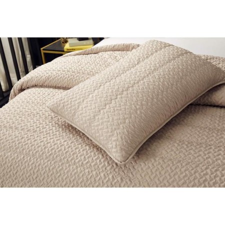 A set with a bedspread "Irma", size 230x250 cm, 50x70 cm - 2 pcs, beige color-3