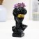 Kashpo - organizer "Bust David" black with gold, 9x17x8.5cm