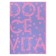 A4 notebook, 80 sheets in the Dolce Vita cage, covered cardboard, lamination Soft Touch, mix