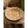 Decorative wicker rattan "Sun", 50x50x5 cm