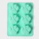 Baking uniform “Animals. Lucky”, silicone, 18 × 13.8 cm, 6 cells (5 × 5.4 cm), Mix color