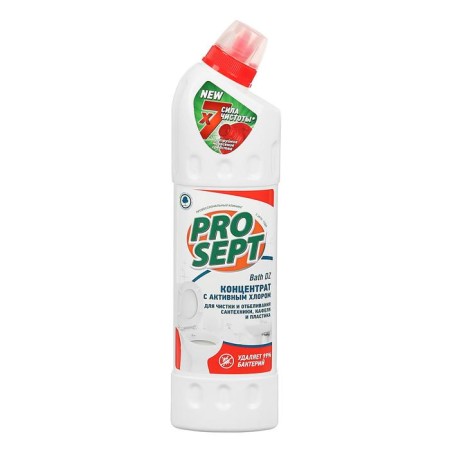 Whitening gel for cleaning plumbing Bath DZ, concentrate, 0.75l