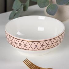 Porcelain shade of the Golden Thread Porcelain, 600 ml, D = 15.2 cm
