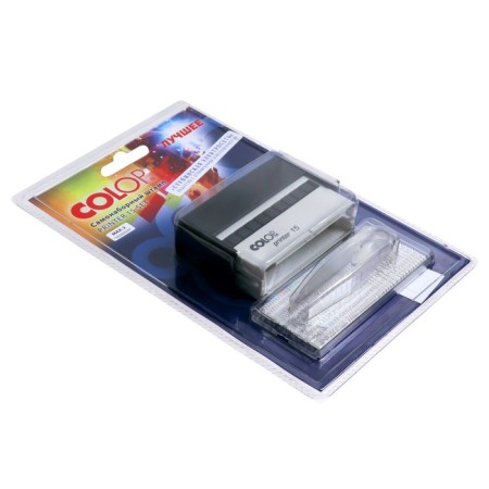 Automatic self -assembled COLOP PRINTER 15 SET, 2 lines, 1 cash desk, black-4