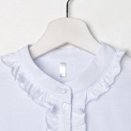 School blouse for a girl, white color, height 134-8