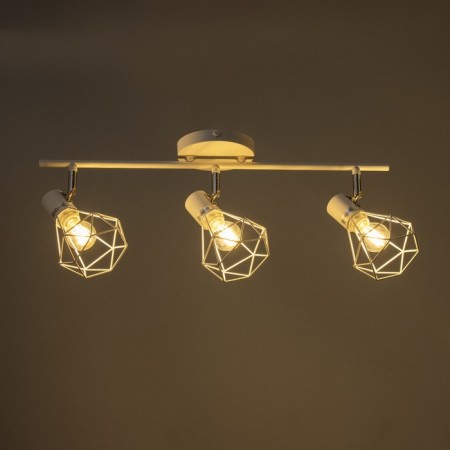 Louisiana lamp 3x60W E14 white/chrome-2