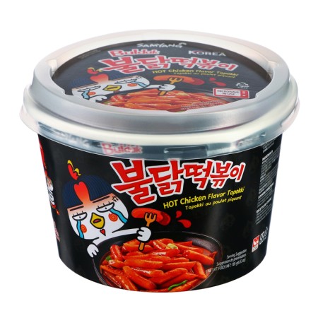 Tokpoki sharp with the taste of chicken in the Buldak sauce, 185 g