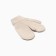 Baby mittens minku, beige color, 18 cm