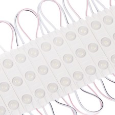 SMD5630, 2 W LED module, 3 LED, 180 LM, IP65, 6500K, 12V white, set 20 pieces