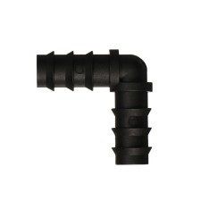 Corner connector, L-shaped, for a hose 1/2 