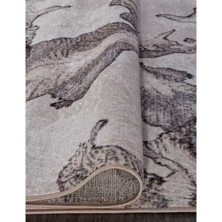 Rectangular carpet Merinos Sierra, size 200x300 cm, color BEIGE-BROWN 2-2