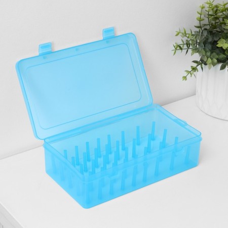 Organizer for storing threads, 42 departments, 23.5 × 13.5 × 6.5 cm, color mix-1