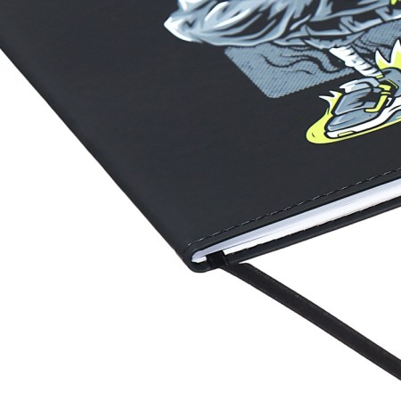 Universal diary for grade 1-11 Cool Duck, integral cover, artificial leather, silkography, lies, 80 g/m2-2