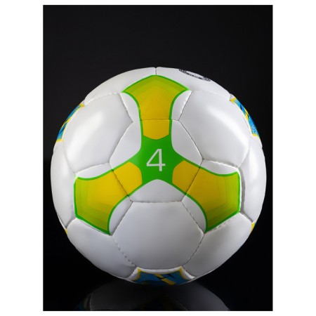 Ball football minsa junior, pu, manual stitching, 32 panels, p. 4-6