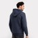 Male sweatshirt is formed, color graphite, size 50