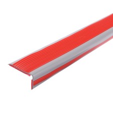 Anti -slip lining on the steps angular, 1m, red