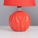 Pobeo desktop lamp 1x40W E14 red 14.5x14.5x24cm