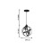 2 Carrera 240 mm chandelier, E27 40W