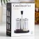 Set for glass spices on the Estel stand, 120 ml, 15 × 8 × 17.5 cm, 2 pcs, black color