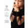 Sweatshirt for girl Crystal, height 128 cm, black color